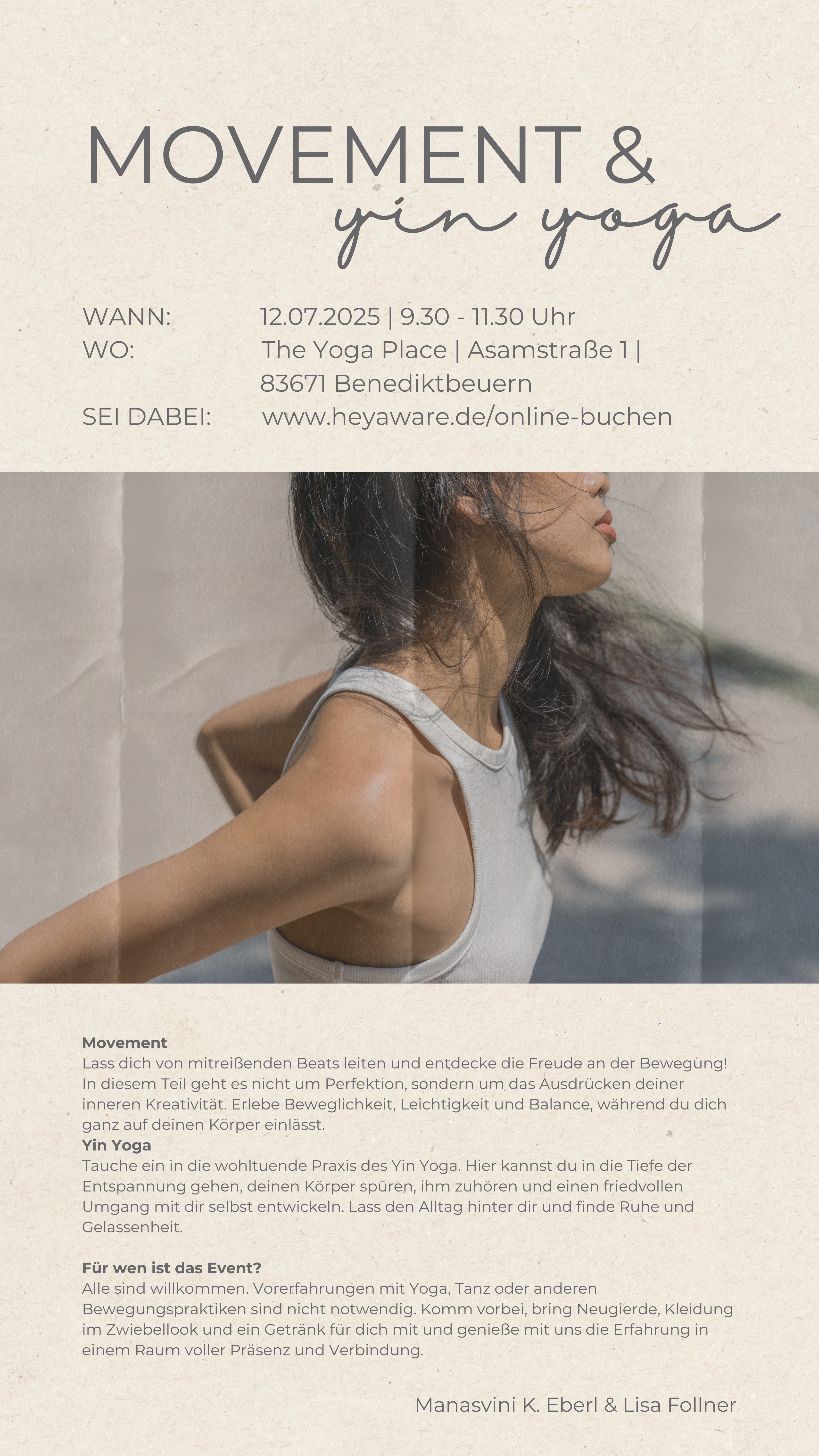 Flyer Movement&YinYoga